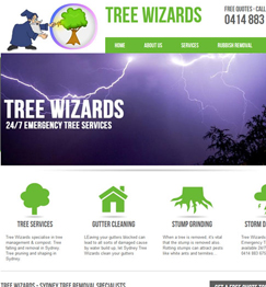 Tree Wizards Website